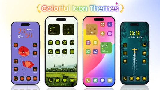 اسکرین شات 2 برنامه AiOS launcher: Ai OS