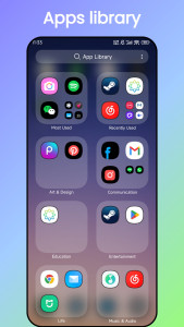 اسکرین شات 5 برنامه AiOS launcher: Ai OS