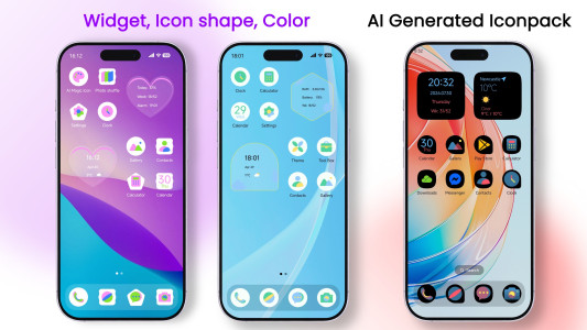 اسکرین شات 3 برنامه AiOS launcher: Ai OS