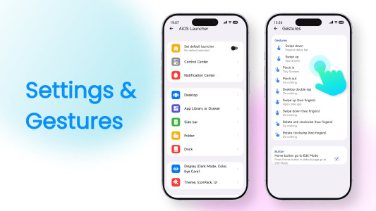 اسکرین شات 8 برنامه AiOS launcher: Ai OS