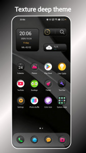 اسکرین شات 2 برنامه Deep OS Launcher