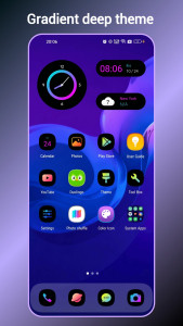 اسکرین شات 3 برنامه Deep OS Launcher