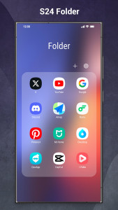 اسکرین شات 7 برنامه SO S24 Launcher for Galaxy S