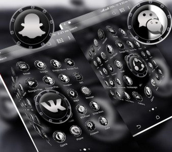 اسکرین شات 4 برنامه Motorbike Launcher Theme