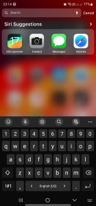 اسکرین شات 4 برنامه Launcher iOS 17