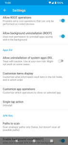 اسکرین شات 7 برنامه App Manager