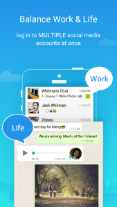 اسکرین شات 2 برنامه Parallel Space - app cloning