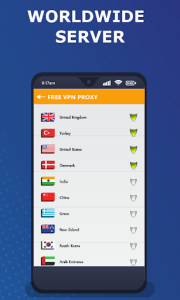 اسکرین شات 1 برنامه Free VPN Proxy - Unlimited Shield & Secure Hotspot
