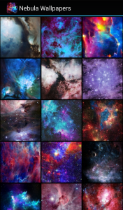 اسکرین شات 2 برنامه Nebula Wallpapers