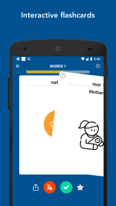 اسکرین شات 2 برنامه Tobo: Learn Swedish Vocabulary
