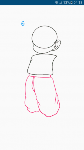 اسکرین شات 5 برنامه Draw Anime & Manga