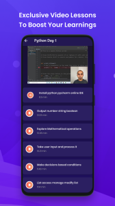 اسکرین شات 8 برنامه Fibu: Coding for Teens