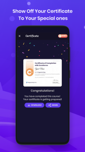 اسکرین شات 6 برنامه Fibu: Coding for Teens