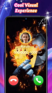 اسکرین شات 3 برنامه Call Flash - Color Phone Flash