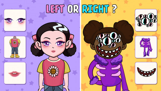 اسکرین شات 5 بازی Left Or Right: Mix Monster