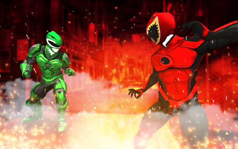 اسکرین شات 4 بازی Hero Dino Fight Ninja Warrior