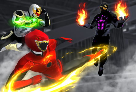 اسکرین شات 7 بازی Hero Dino Fight Ninja Warrior