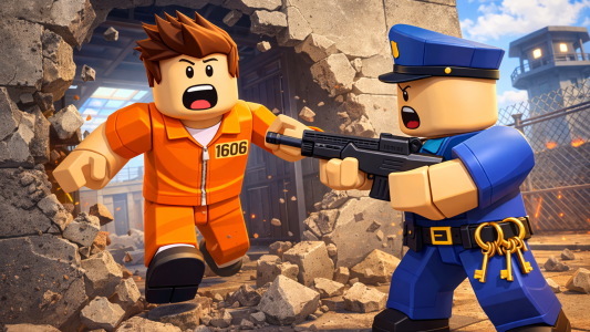 اسکرین شات 3 بازی Obby Prison Escape World Game