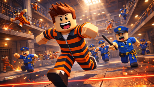 اسکرین شات 2 بازی Obby Prison Escape World Game