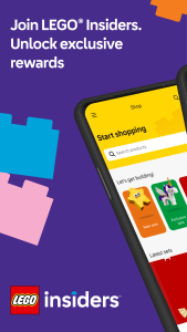 اسکرین شات 1 برنامه LEGO® Insiders: Shop & Rewards