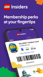 اسکرین شات 1 برنامه LEGO® Insiders: Shop & Rewards