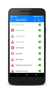 اسکرین شات 6 برنامه Speed Camera Detector