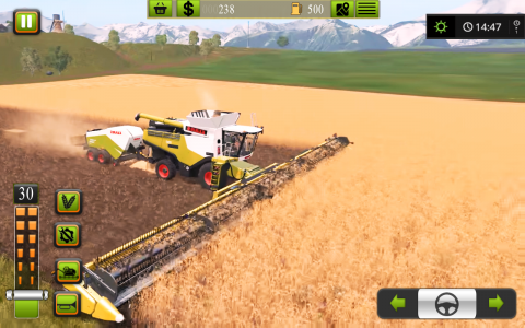 اسکرین شات 3 بازی Tractor Farming and Farm games