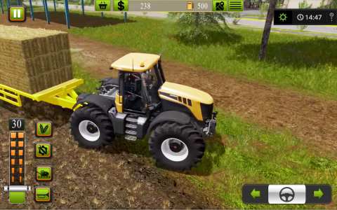 اسکرین شات 2 بازی Tractor Farming and Farm games