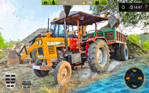 اسکرین شات 7 بازی Tractor Farming and Farm games