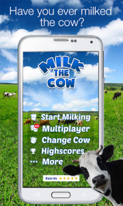 اسکرین شات 1 برنامه Milk The Cow