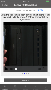 اسکرین شات 4 برنامه Lenovo PC Diagnostics 2.0