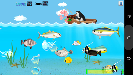اسکرین شات 1 بازی Penguin Fishing
