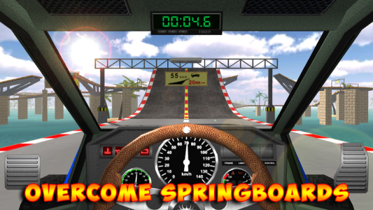 اسکرین شات 2 بازی Car Stunts. Free