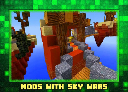 اسکرین شات 3 برنامه Mod Sky Wars Maps