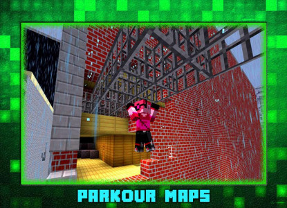 اسکرین شات 1 برنامه Mods with Parkour Maps