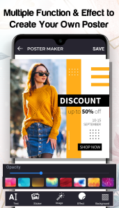اسکرین شات 7 برنامه Poster Maker, Flyer, Banner Ma