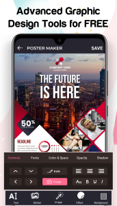 اسکرین شات 5 برنامه Poster Maker, Flyer, Banner Ma