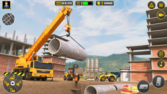 اسکرین شات 1 بازی Real Construction Truck Games