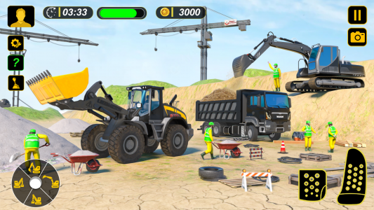 اسکرین شات 5 بازی Real Construction Truck Games