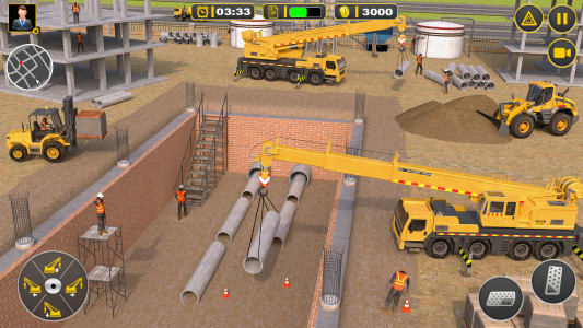 اسکرین شات 3 بازی Real Construction Truck Games