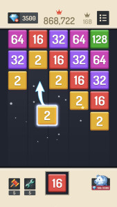 اسکرین شات 1 بازی Merge Block - 2048 Puzzle