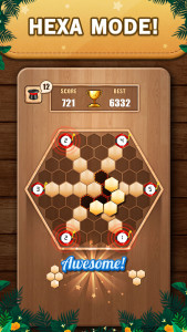 اسکرین شات 7 بازی Wooden 100 Block Puzzle Game