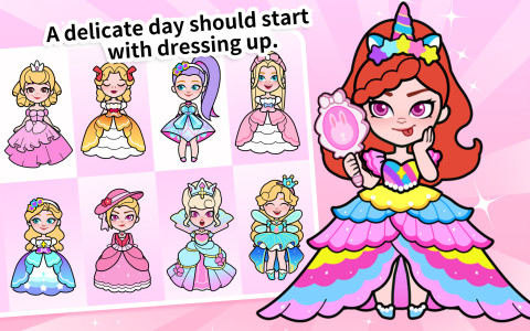 اسکرین شات 2 بازی Paper Princess's Dream Castle