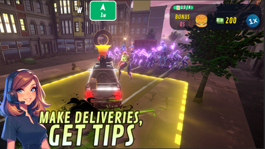اسکرین شات 2 بازی DeliveryZ - Zombie Driving MMO
