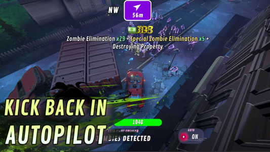 اسکرین شات 5 بازی DeliveryZ - Zombie Driving MMO