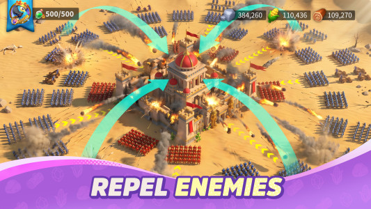 اسکرین شات 5 بازی Rise of Kingdoms: Lost Crusade