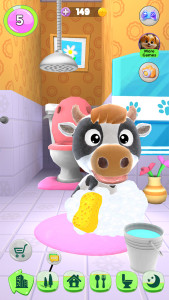 اسکرین شات 6 بازی Talking Calf