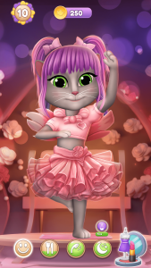 اسکرین شات 3 بازی Virtual Pet Lily 2 - Cat Game