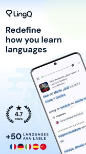 اسکرین شات 1 برنامه LingQ | Learn Languages