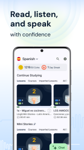 اسکرین شات 3 برنامه LingQ | Learn Languages